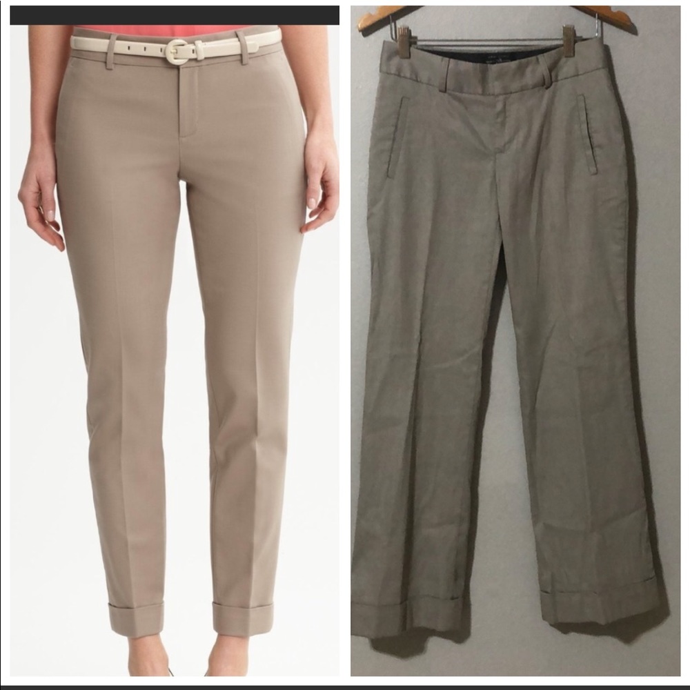 Banana Republic martin fit GRAY
